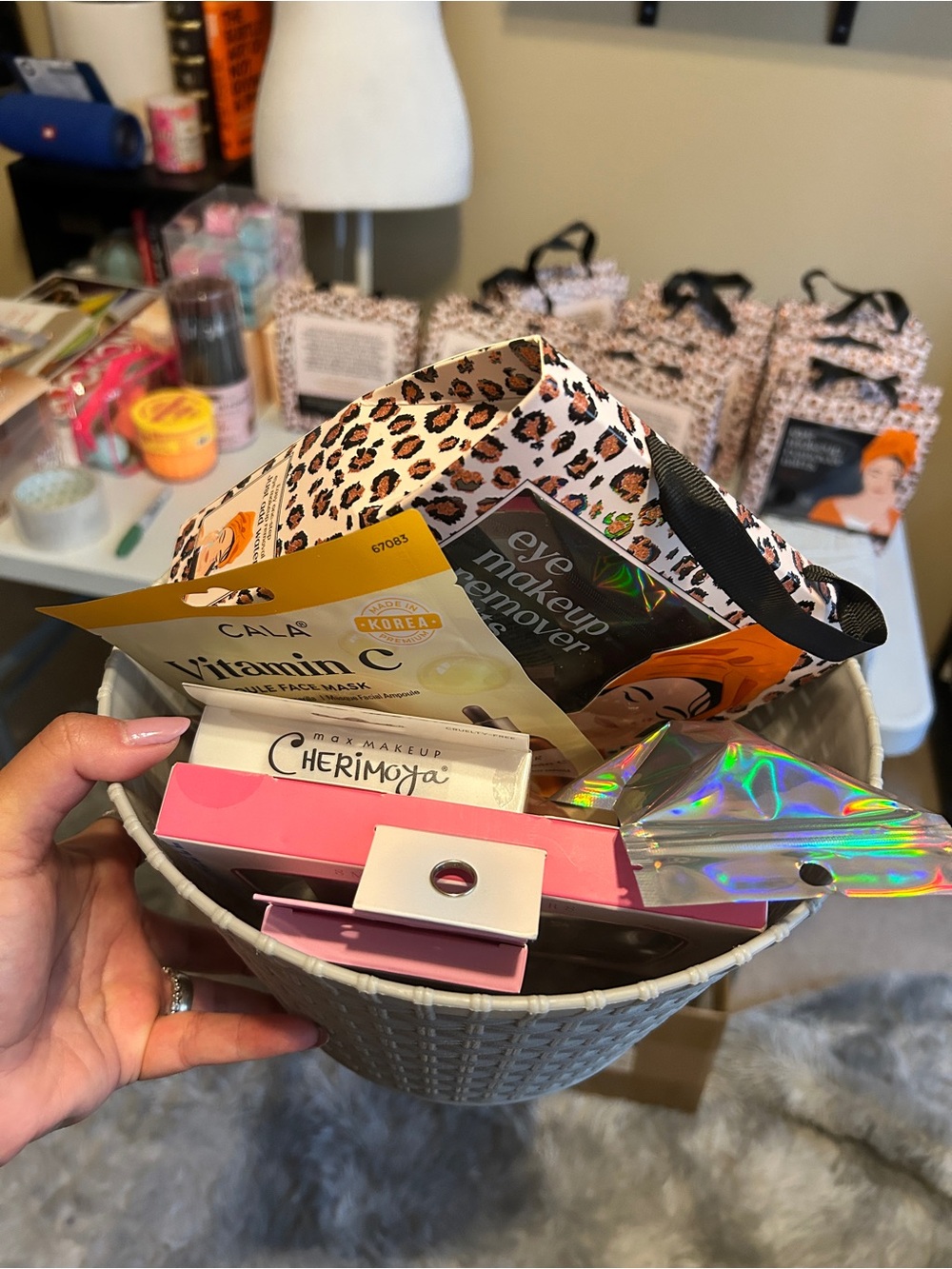bucket of stuff